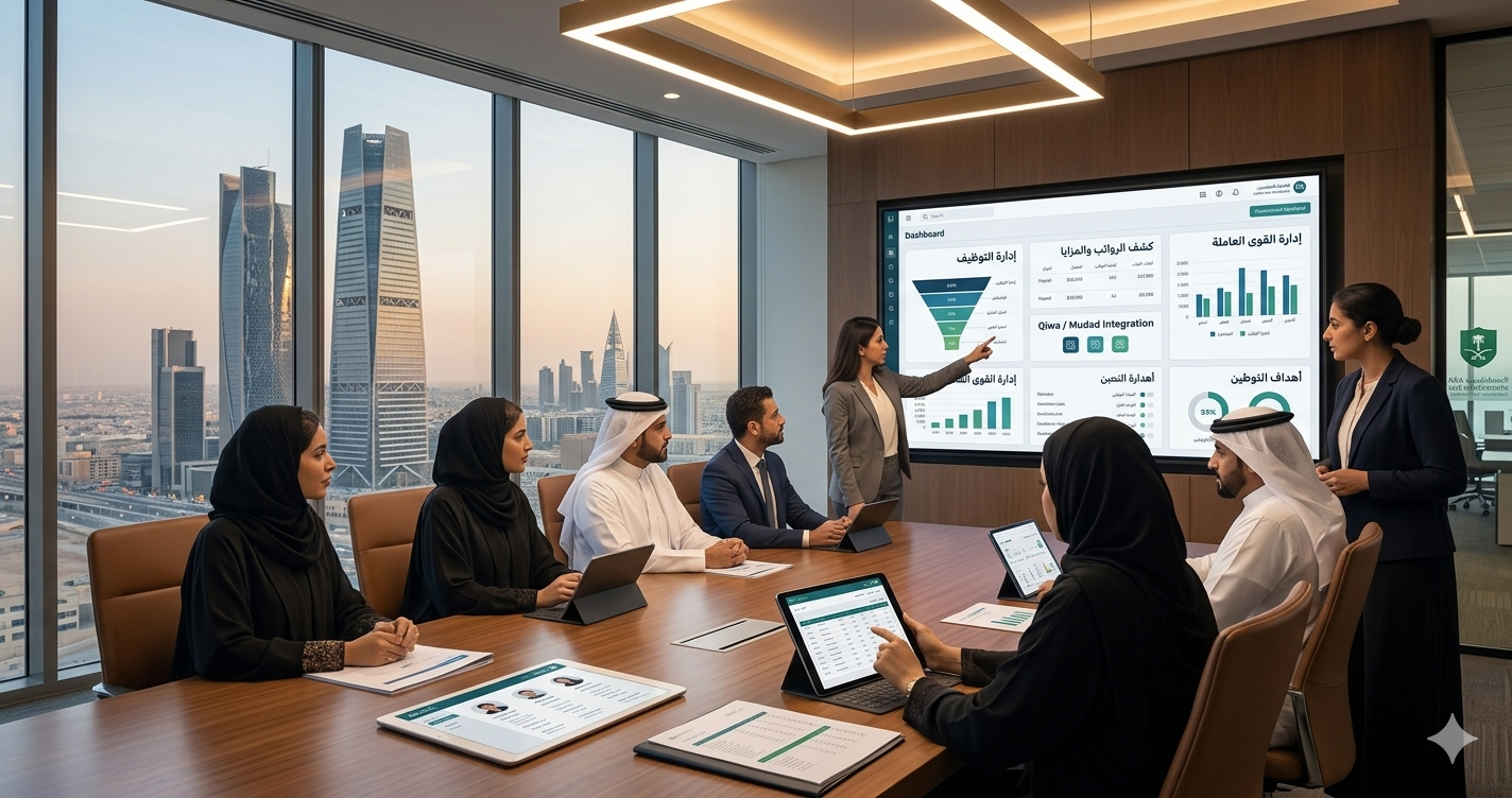 فريق موارد بشرية يدير مؤشرات قوى ومدد في الرياض